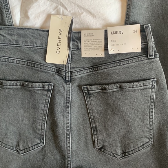 NWT Agolde “Nico” Jeans - Picture 7 of 9